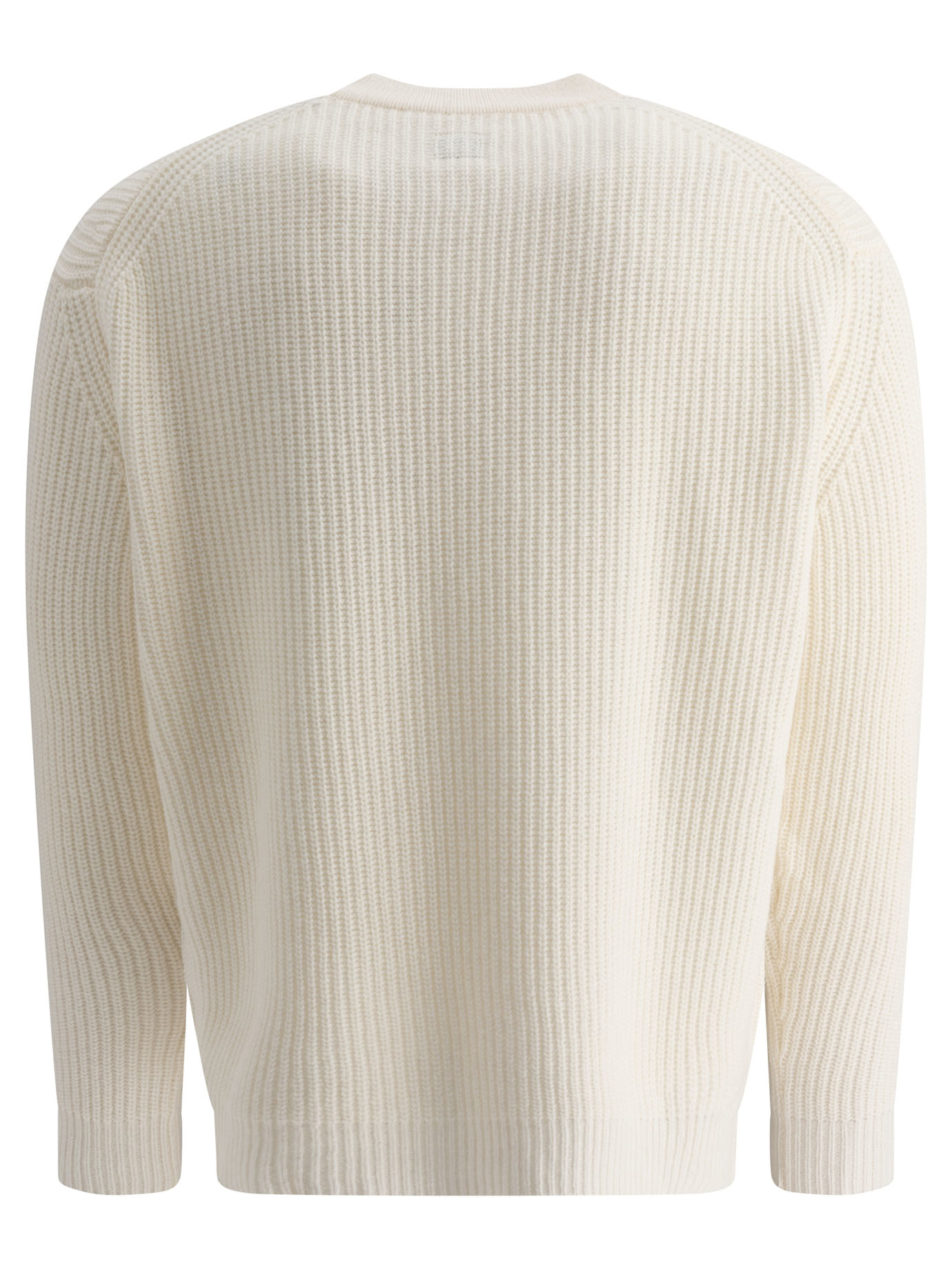 C.P. COMPANY White GRS sweater